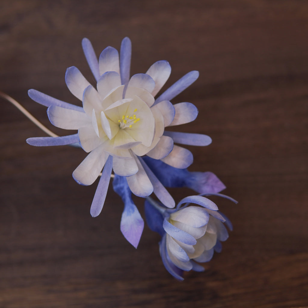 Handmade Silk Thread Epiphyllum Ronghua Hairpin | Chinese Heritage Floral Accessory