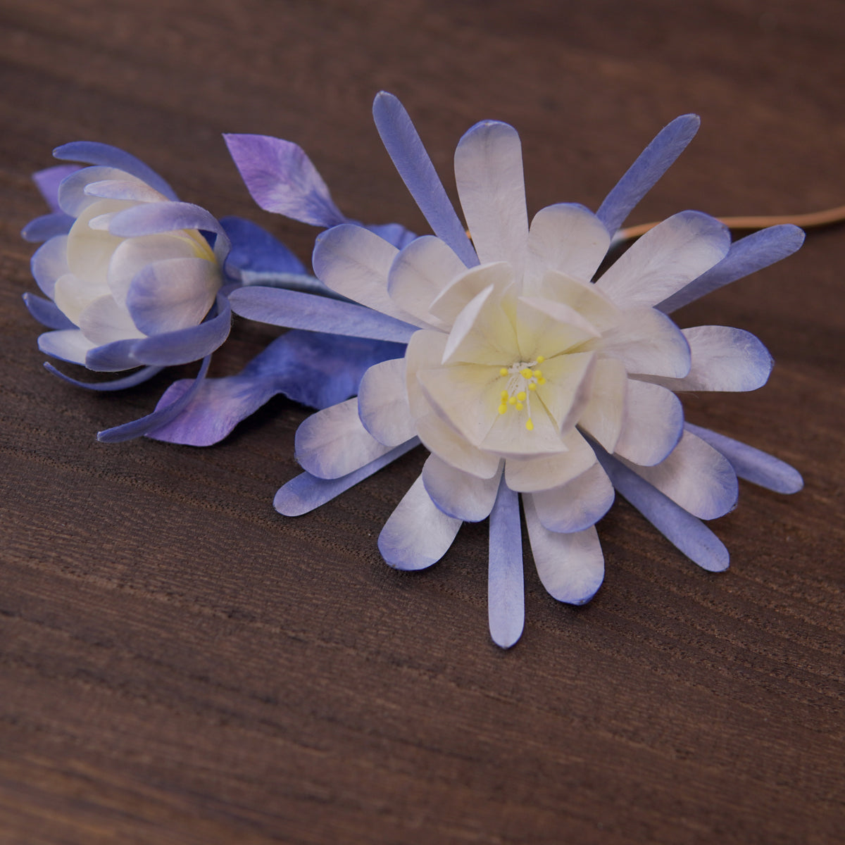 Handmade Silk Thread Epiphyllum Ronghua Hairpin | Chinese Heritage Floral Accessory
