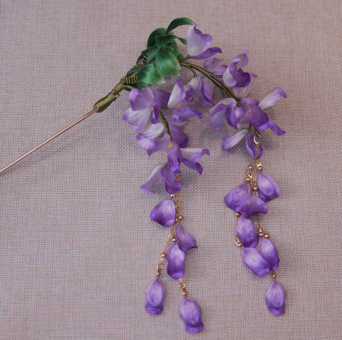 Handmade Wisteria Ronghua Flower